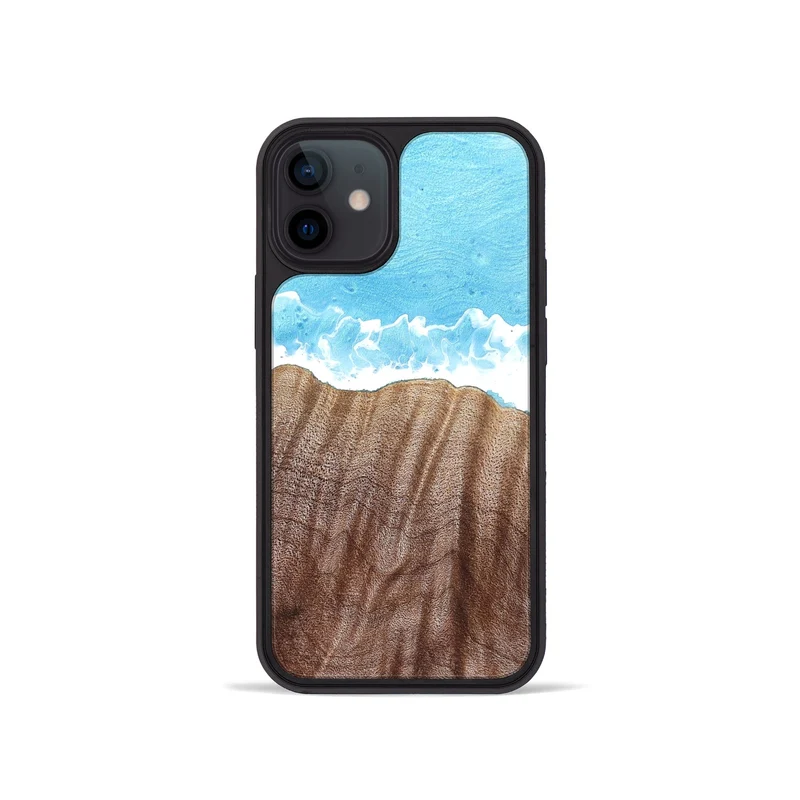 iPhone 12 mini Wood Phone Case - Akeem (Coastal, 830070)