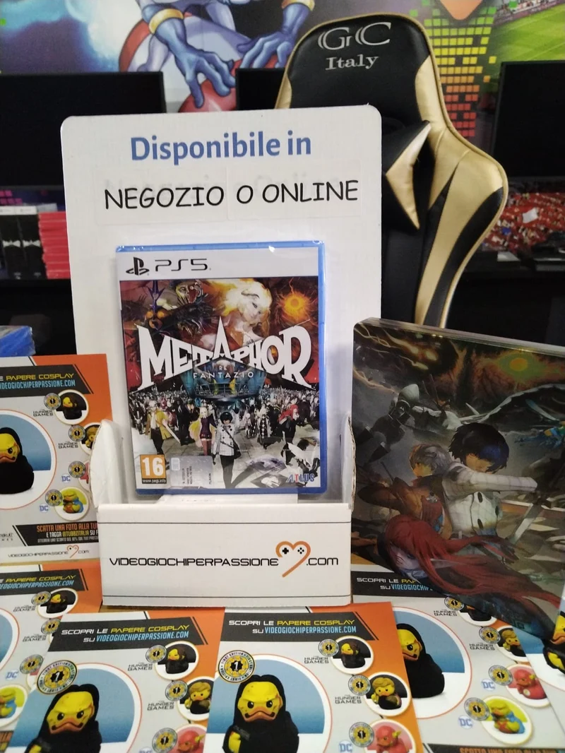 Metaphor ReFantazio Playstation 5 SteelBook Edition Edizione ITALIANA