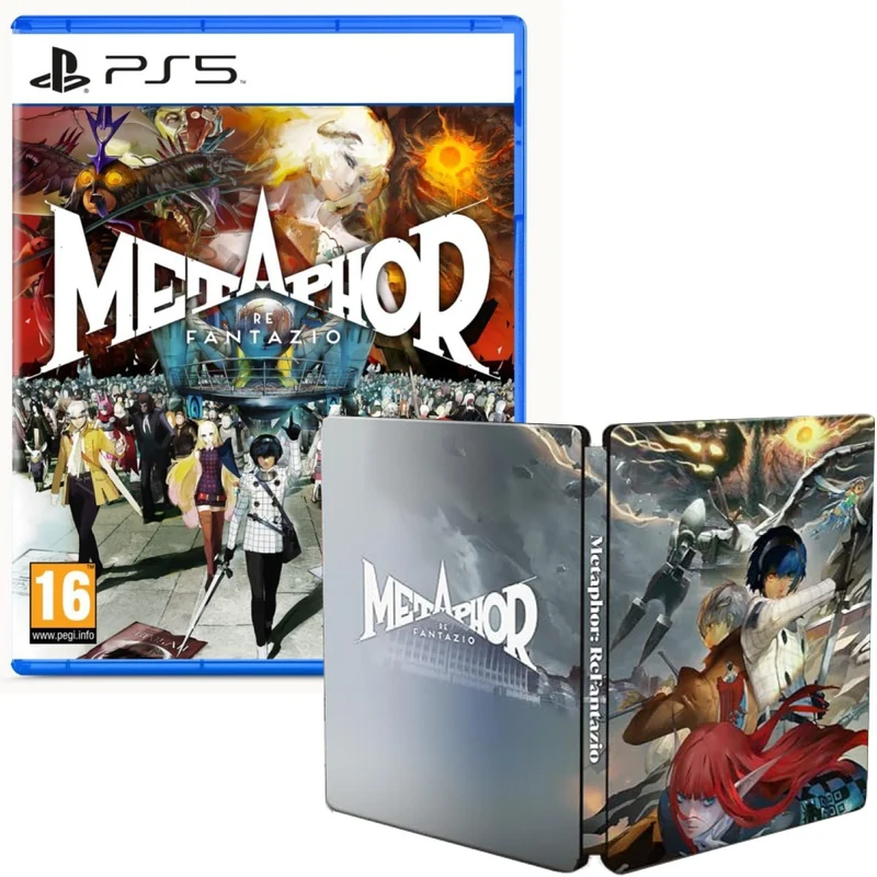 Metaphor ReFantazio Playstation 5 +SteelBook Edition Edizione Europea
