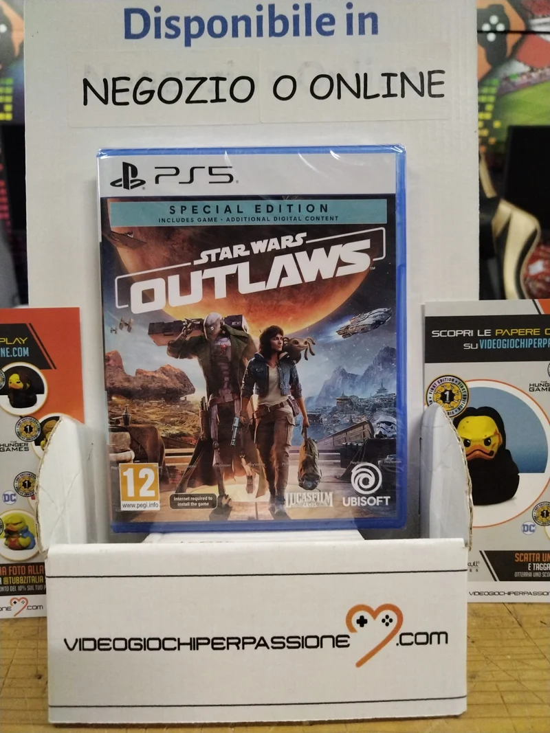 Star Wars Outlaws Playstation 5 Edizione Europea SPECIAL EDITION