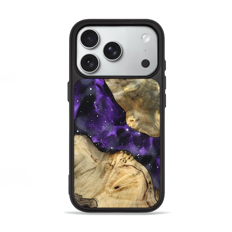 iPhone 18 Pro Wood Phone Case - Aliya (Cosmos, 830054)