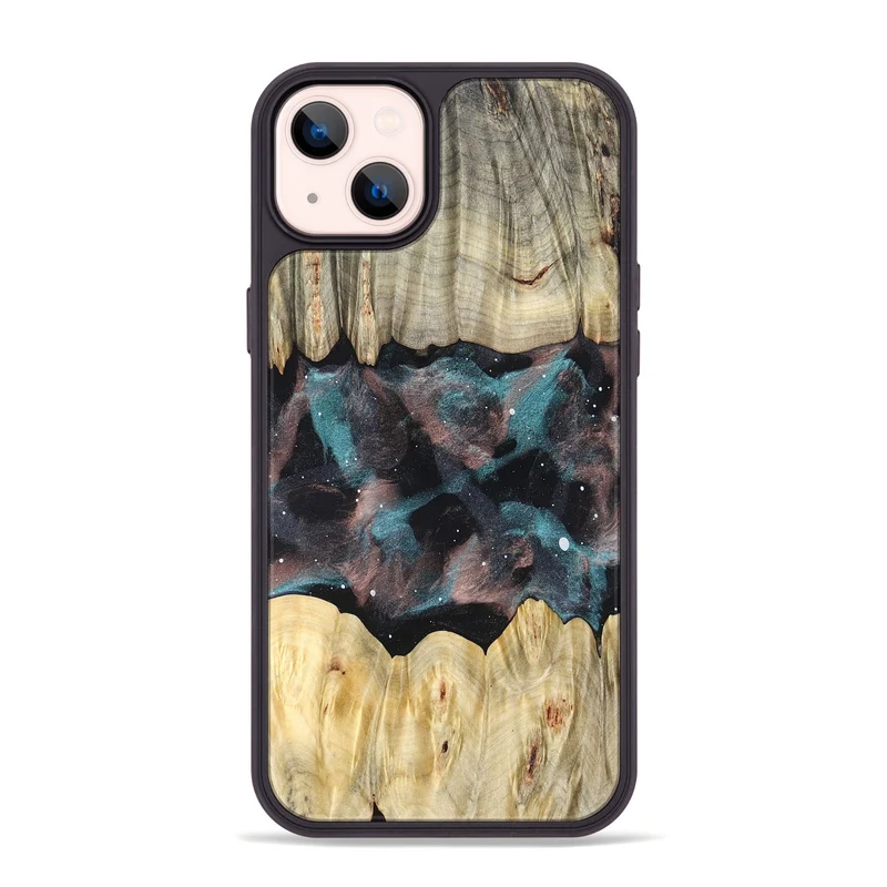 iPhone 14 Plus Wood Phone Case - Brodie (Cosmos, 830055)