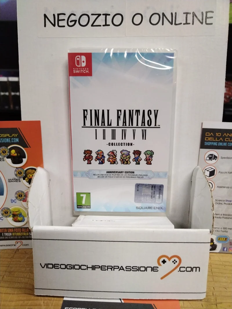 Square Enix - Final Fantasy I-VI Collection Anniversary Edition Nintendo Switch Edizione Italiana