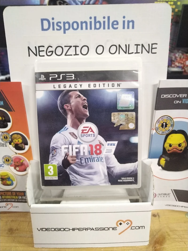 FIFA 18 PS3 (usato garantito)(versione ita.)