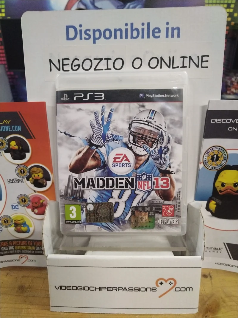 MADDEN NFL 13 PlayStation 3 (usato garantito)(versione europea)
