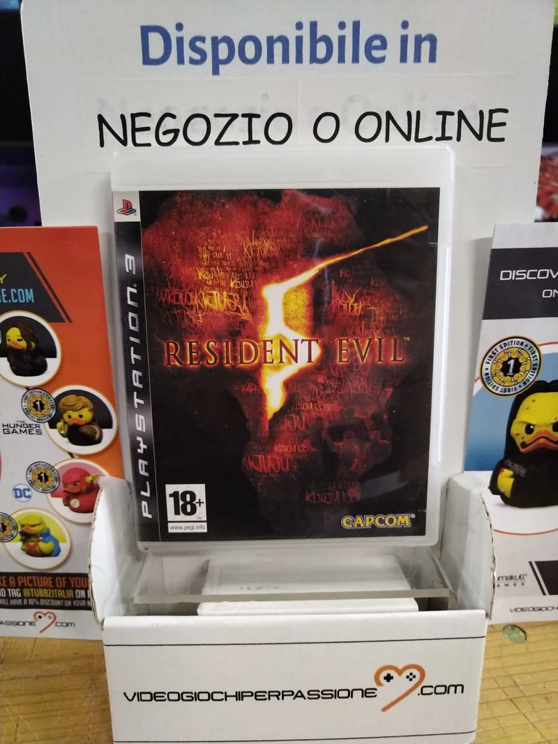 RESIDENT EVIL 5 PS3 (usato garantito)(versione ita.)