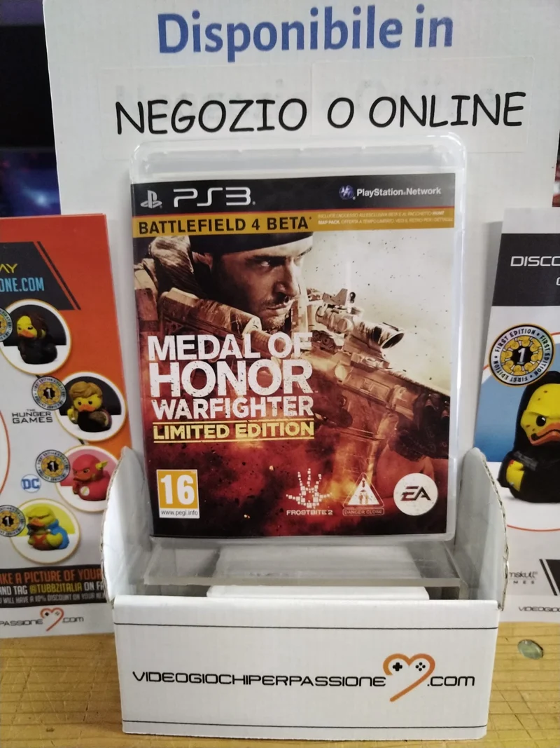 MEDAL OF HONOR WARFIGHTER LIMITED EDITION PS3 (usato garantito)(versione ita.)