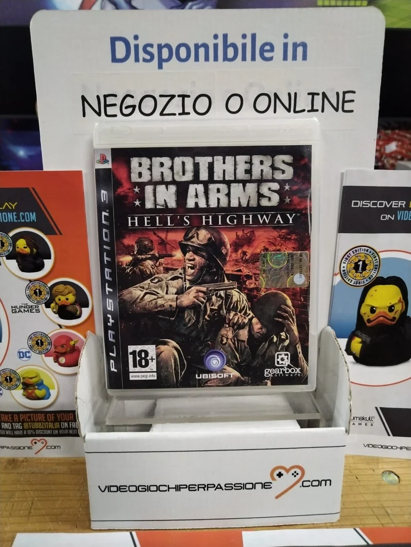 BROTHERS IN ARMS HELL'S HIGHWAY PS3 (usato garantito)(versione ita.)