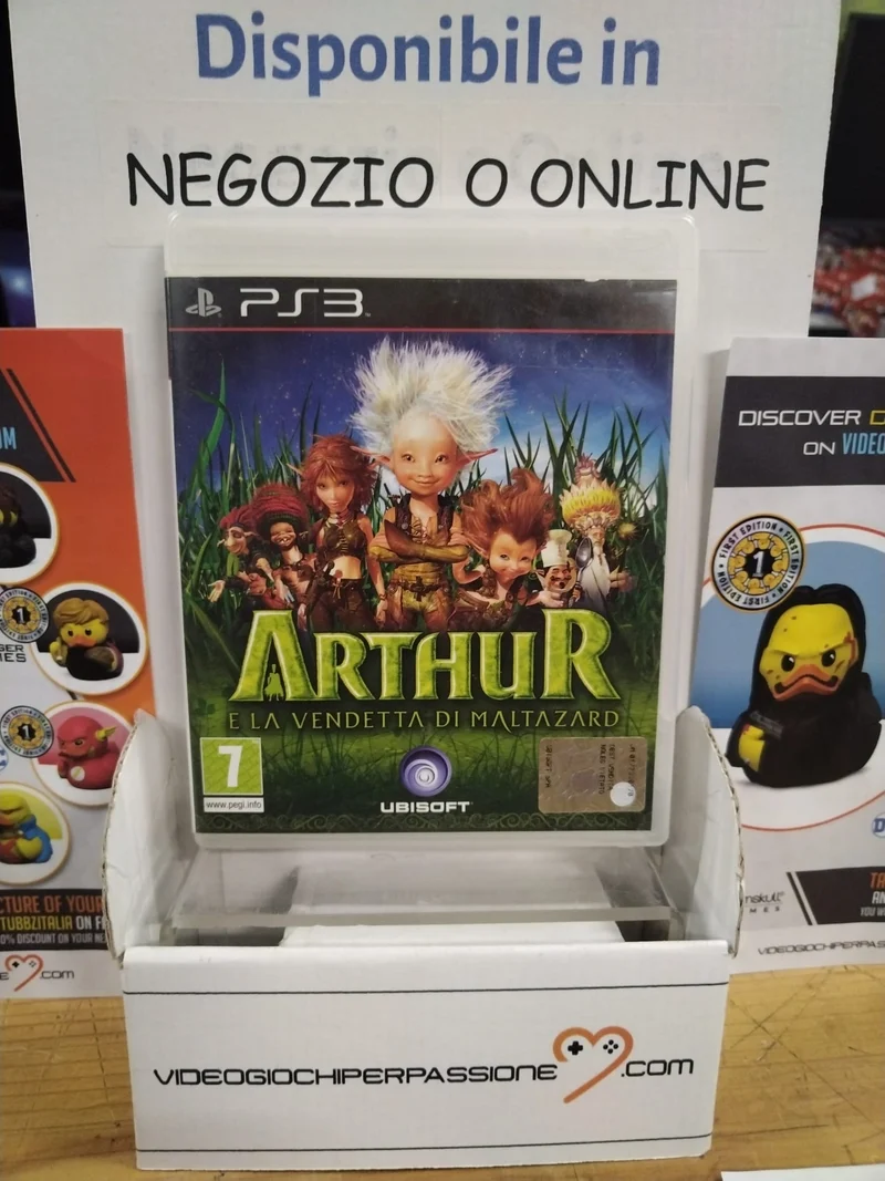 ARTHUR E LA VENDETTA DI MALTAZARD PS3 (usato garantito)(versione ita.)