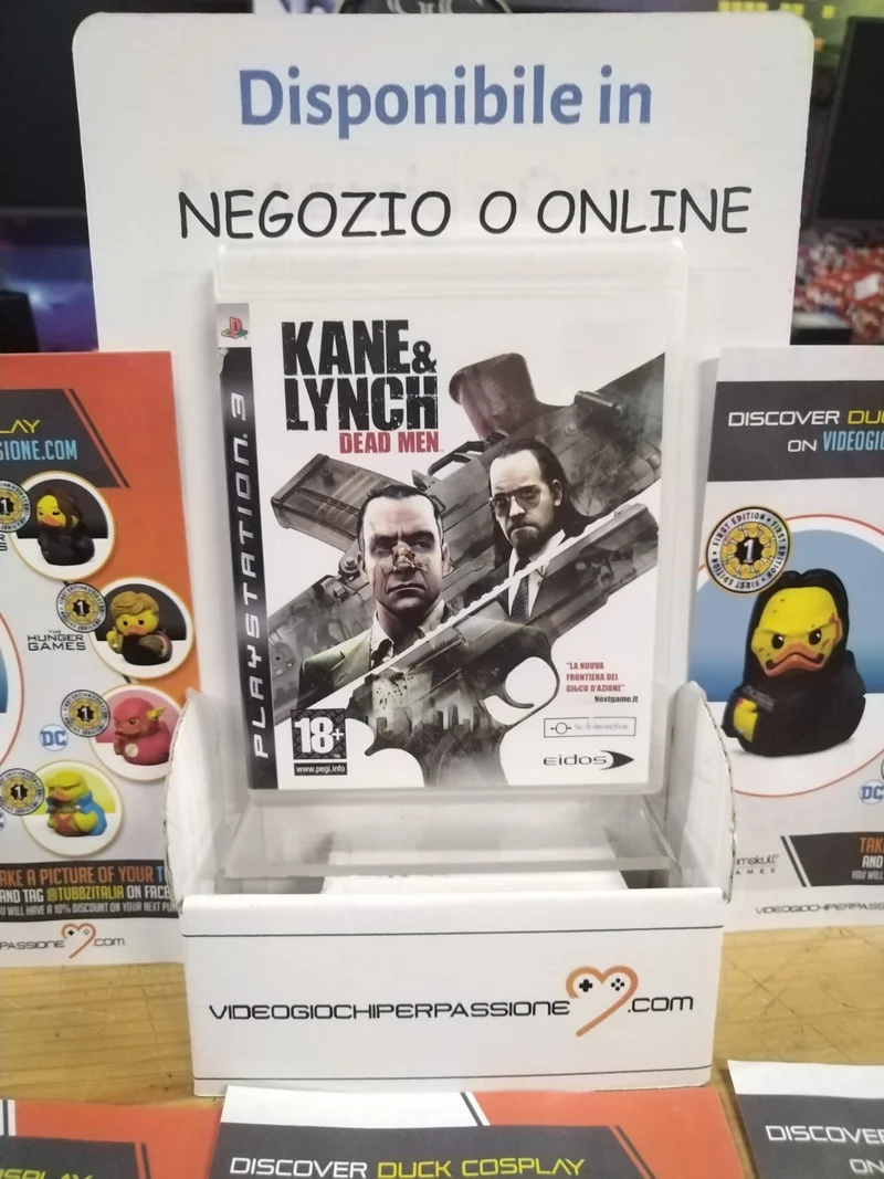 KANE E LYNCH DEAD MEN PS3 (usato garantito)(versione ita.)