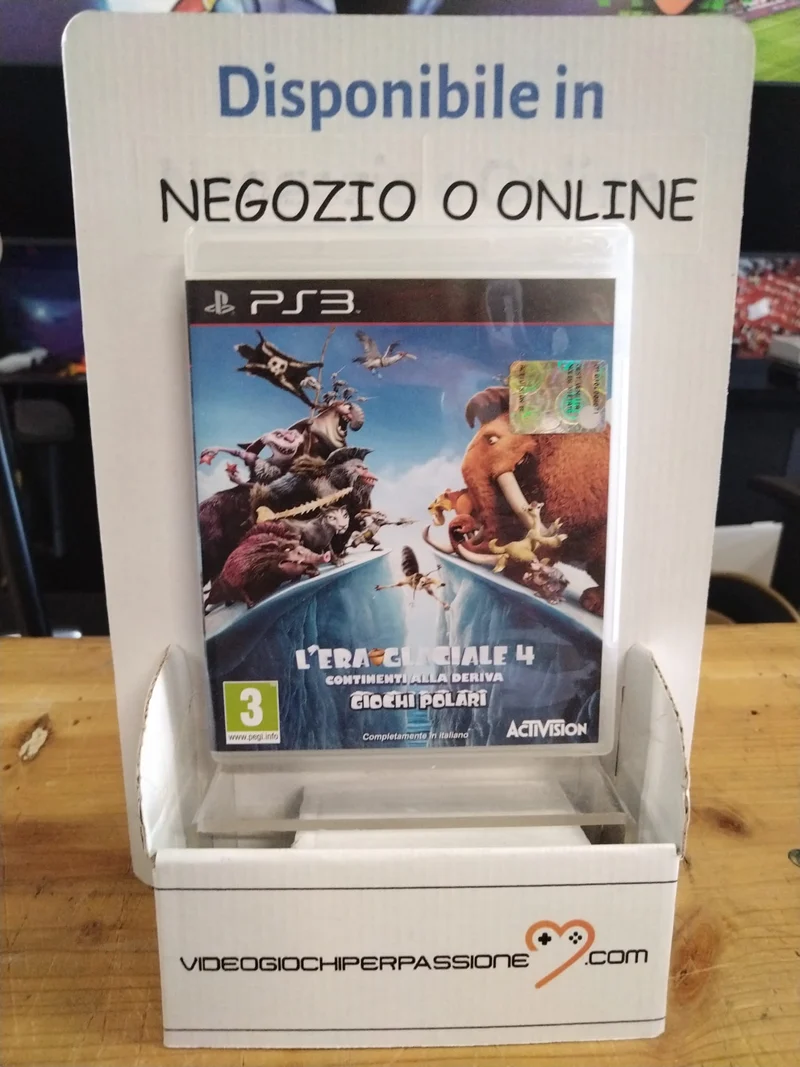 L'ERA GLACIALE 4 CONTINENTI ALLA DERIVA PS3 (usato garantito)(versione ita.)