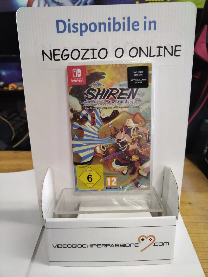 shiren the wanderer :the mystery dungeon of serpentcoil island NINTENDO SWITCH