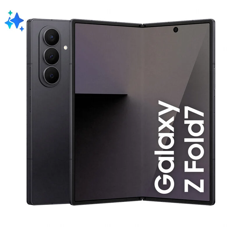 Samsung Galaxy Z Fold7 Smartphone AI, RAM 12GB, 512GB, Display 6,5"/8", Camera 200MP, Batteria a lunga durata, Jetblack