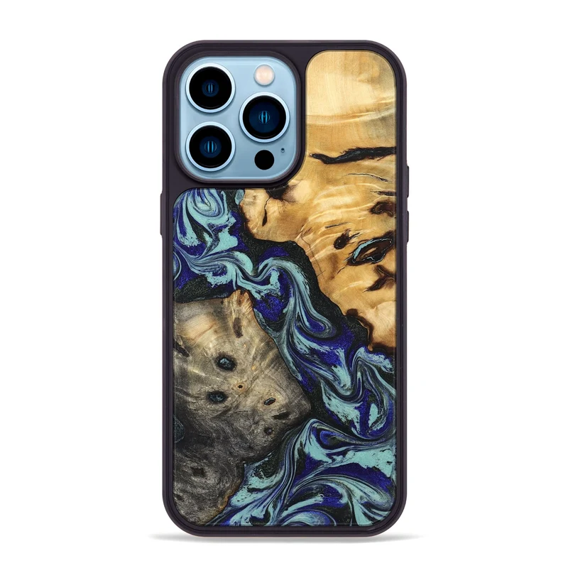 iPhone 14 Pro Max Wood Phone Case - Wilton (Green, 829980)