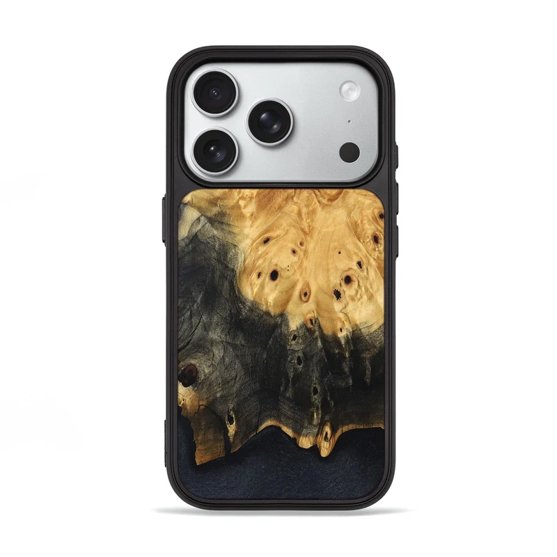 iPhone 18 Pro Wood Phone Case - Natalya (Wood Burl, 829991)