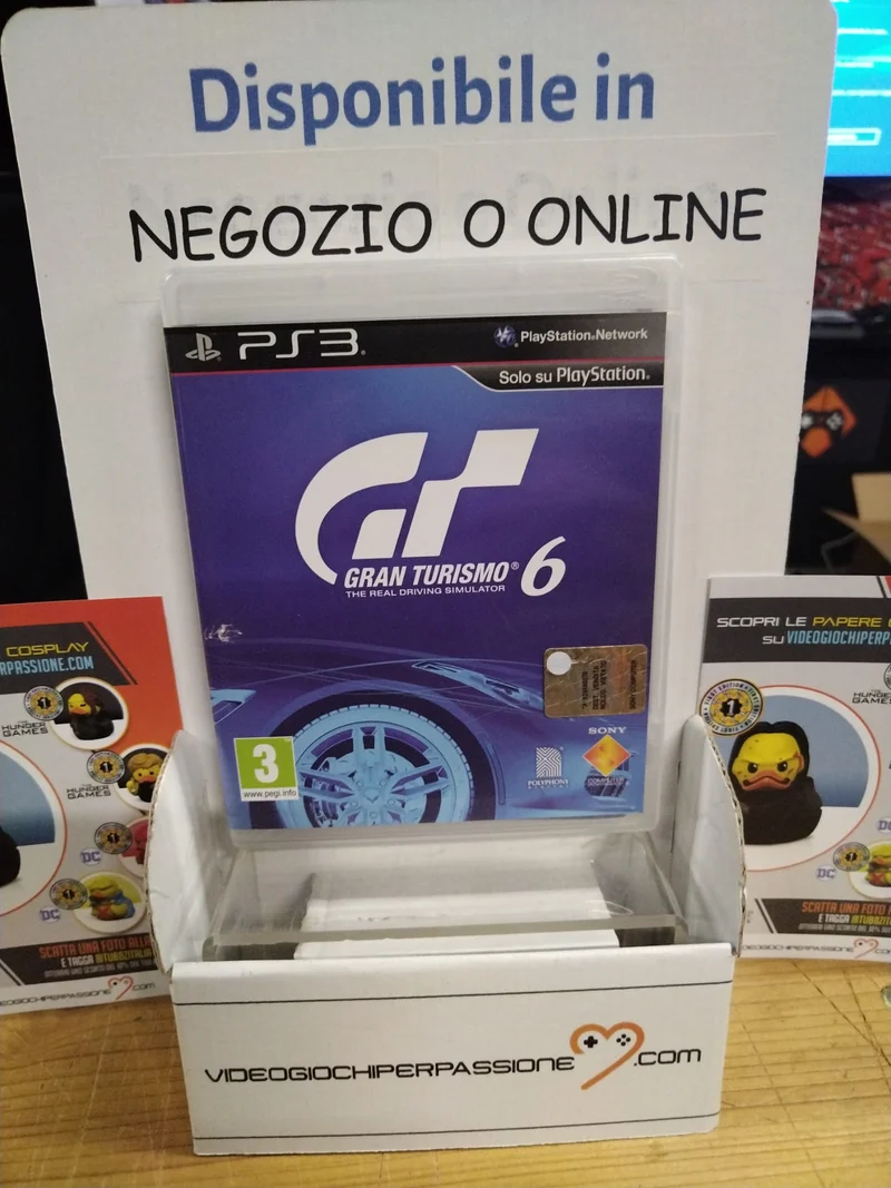 GRAN TURISMO 6 PS3 (usato)(versione italiana)