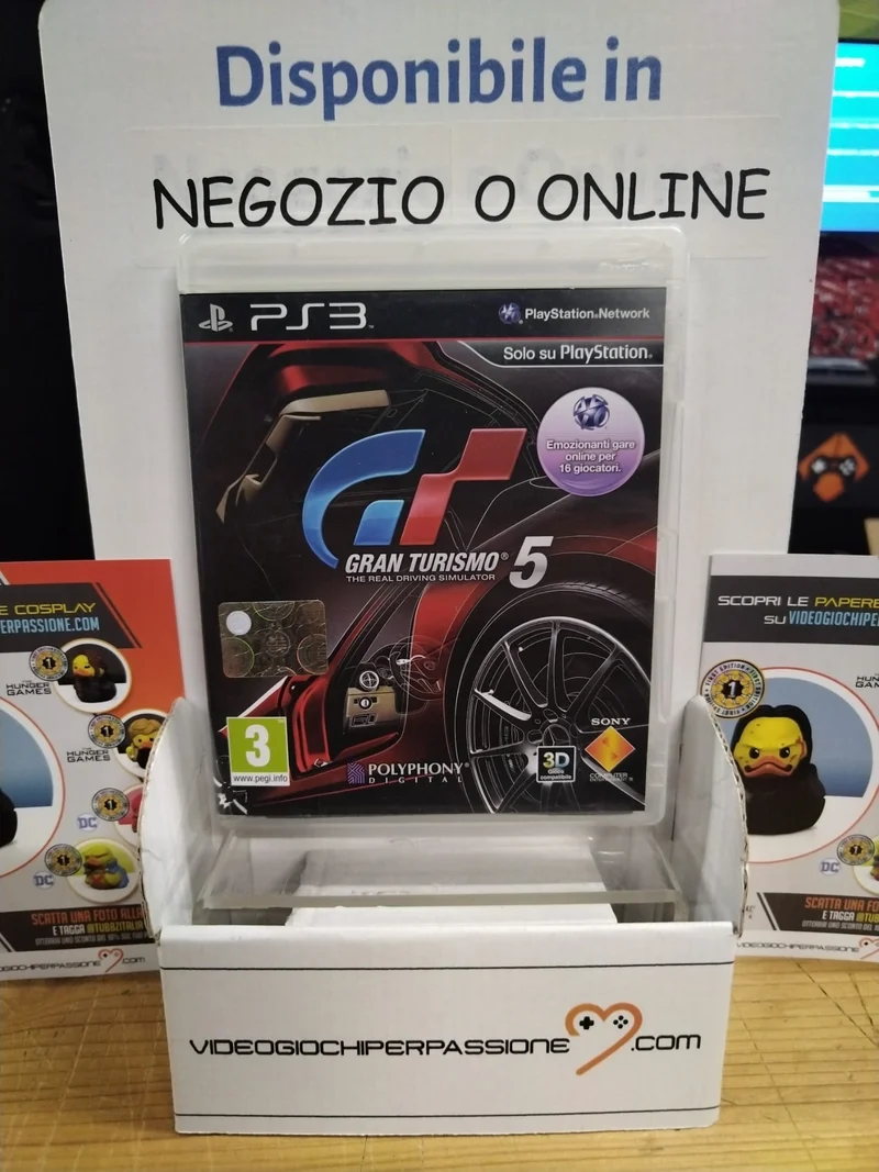 GRAN TURISMO 5 PS3 (usato)(versione italiana)