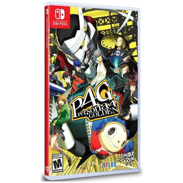 Limited Run - Shin Megami Tensei Persona 4 Golden - Nintendo Switch