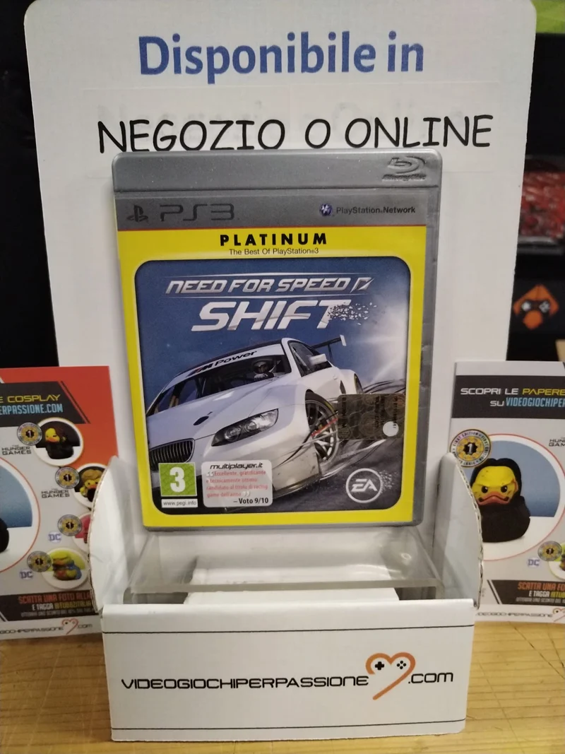 NEED FOR SPEED SHIFT PS3 PLATINUM (usato garantito)(completamente in italiano)