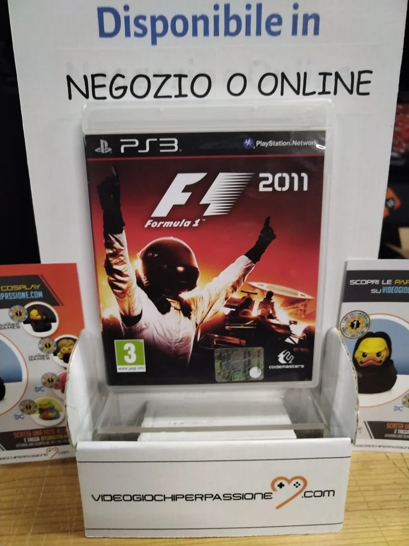 FORMULA 1 2011 PS3 (usato garantito)(versione italiana)