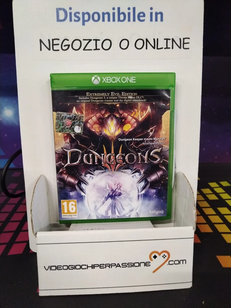 DUNGEONS 3 XBOX ONE EDIZIONE ITA. SPA.(usato garantito)