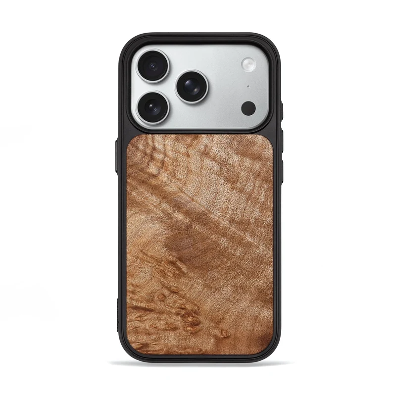 iPhone 18 Pro Wood Phone Case - Buford (Wood Burl, 830021)