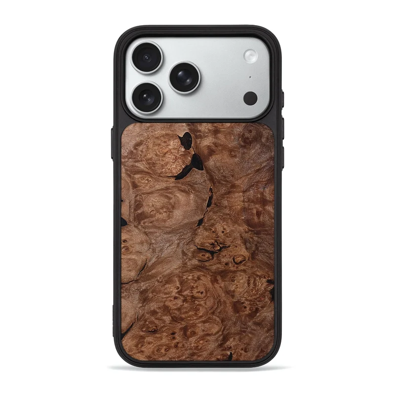 iPhone 18 Pro Max Wood Phone Case - Hobart (Wood Burl, 830019)