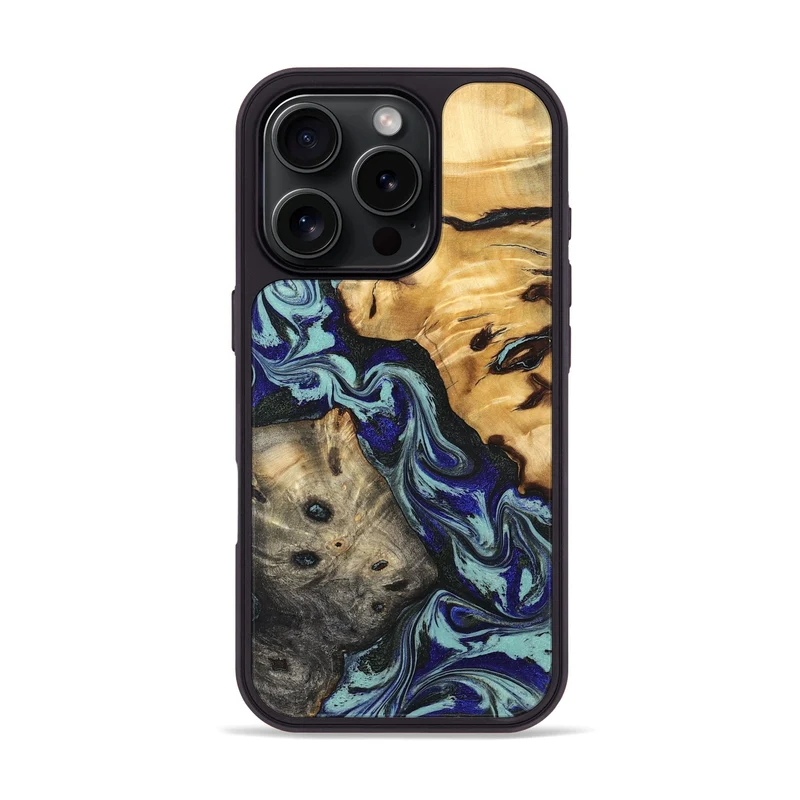 iPhone 16 Pro Wood Phone Case - Wilton (Green, 829980)