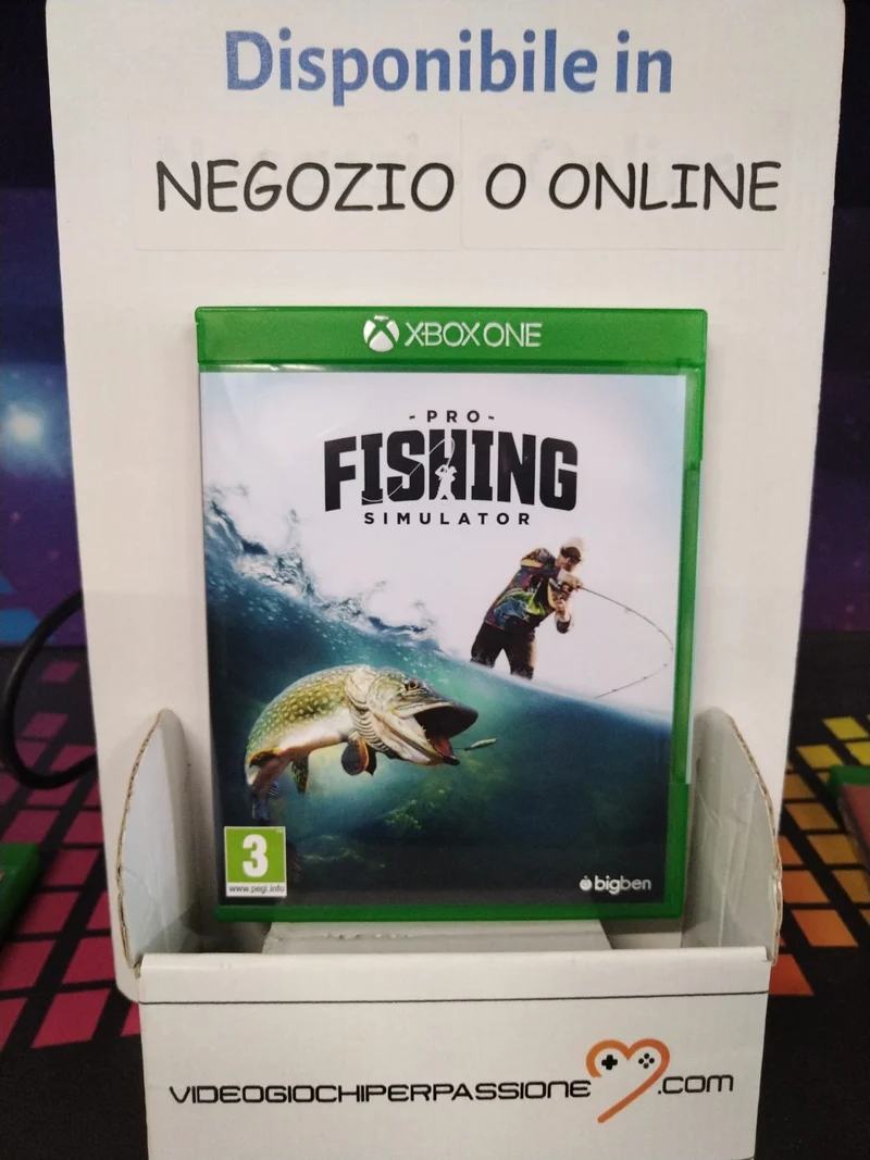 PRO FISHING SIMULATOR XBOX ONE (versione italiana)(usato garantito)