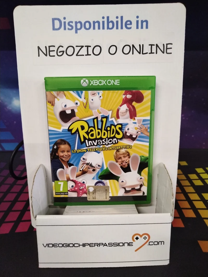 RABBIDS INVASION LO SHOW TELEVISIVO INTERATTIVO XBOX ONE (versione italiana)(usato garantito)