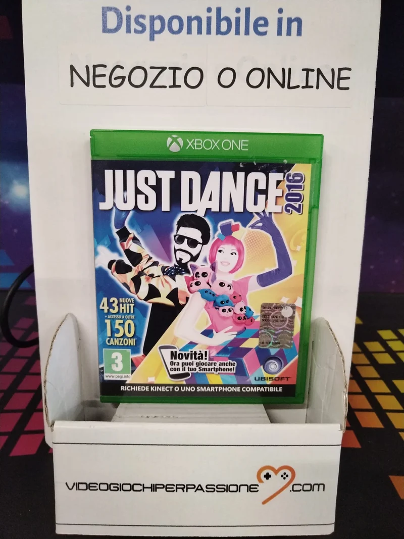 JUST DANCE 2016 XBOX ONE (versione italiana)(usato garantito)