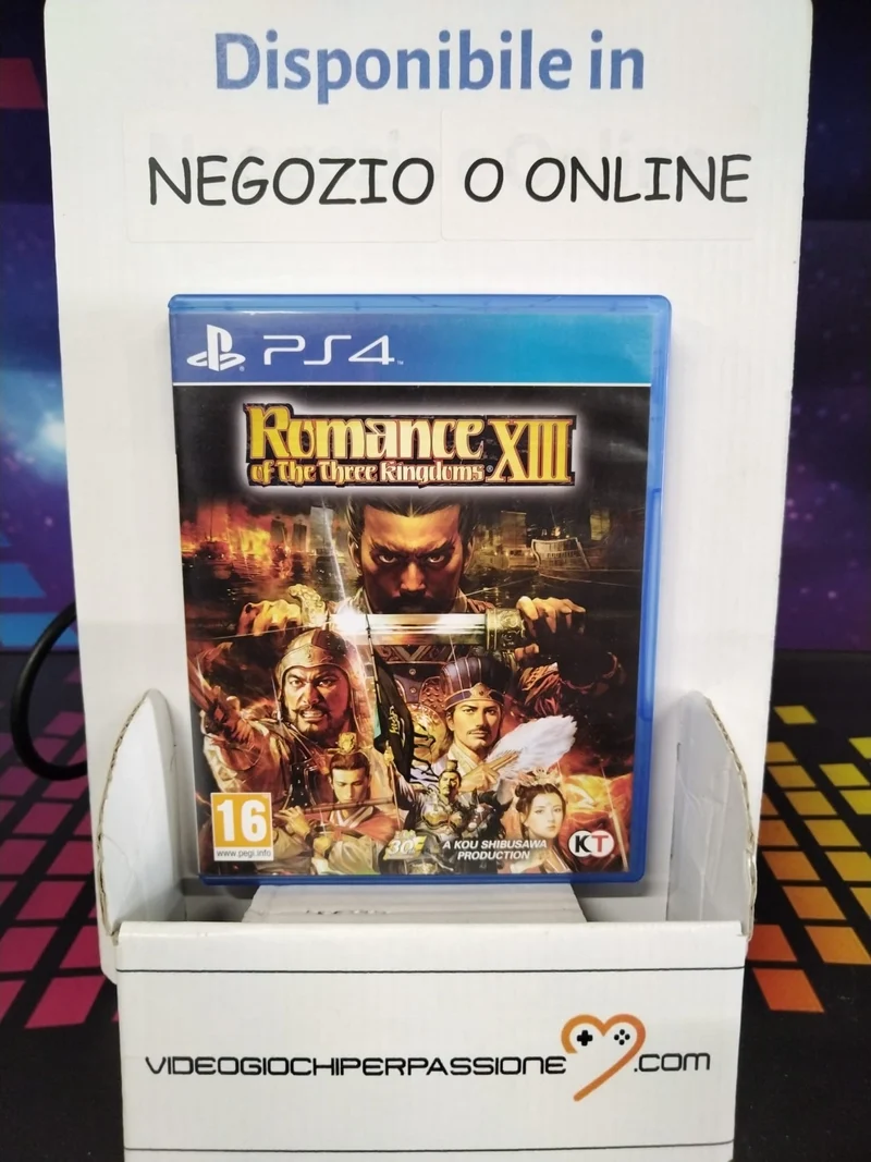 Romance of the Three Kingdoms XIII PS4 (versione italiana)(usato garantito)