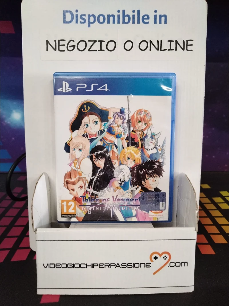 TALES OF VESPERIA: DEFINITIVE EDITION PS4 -(usato garantito) Edizione ITALIANA