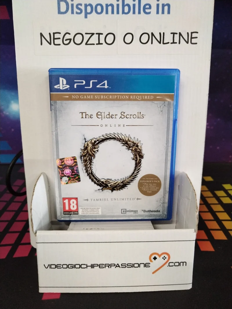 THE ELDER SCROLLS ONLINE- PLAYSTATION 4 EDIZIONE REGNO UNITO (usato)