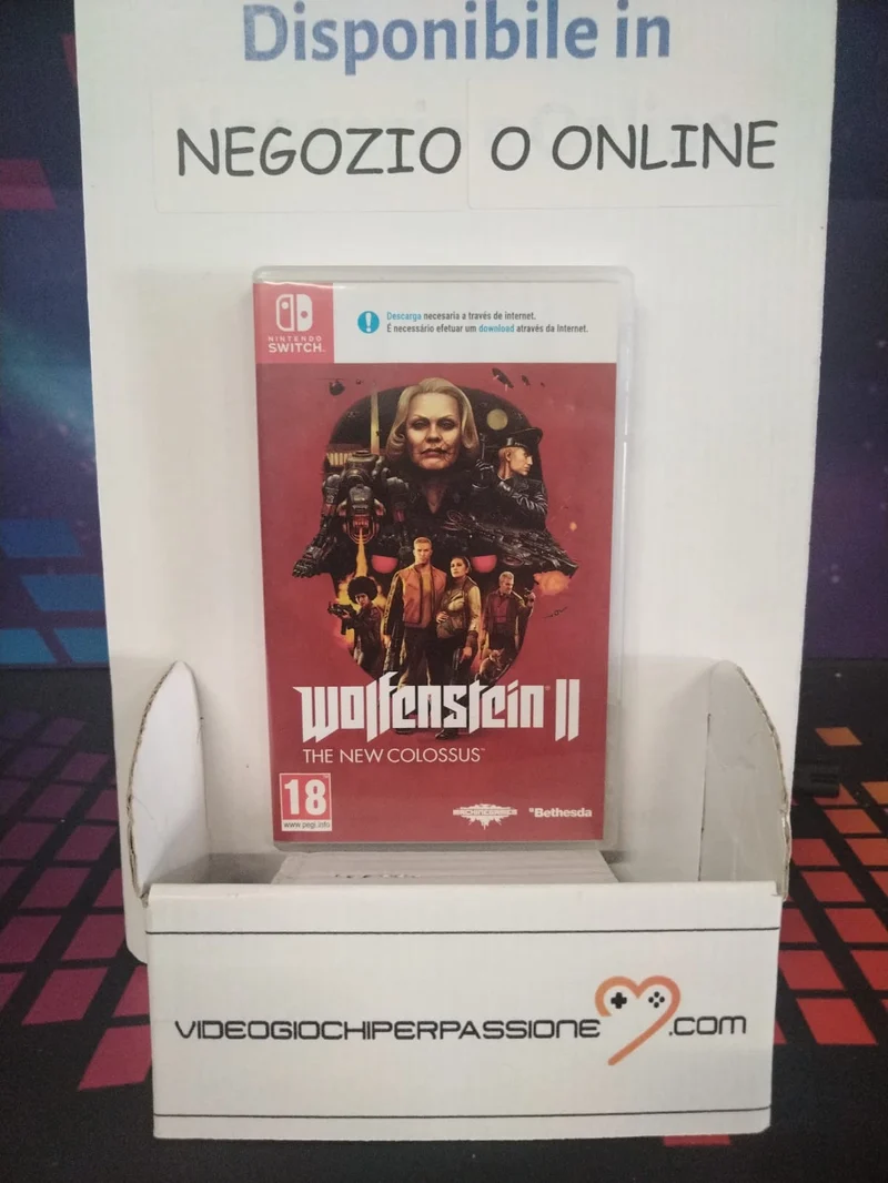 Wolfenstein II: The New Colossus - Nintendo Switch Edizione SPAGNOLA (usato garantito)