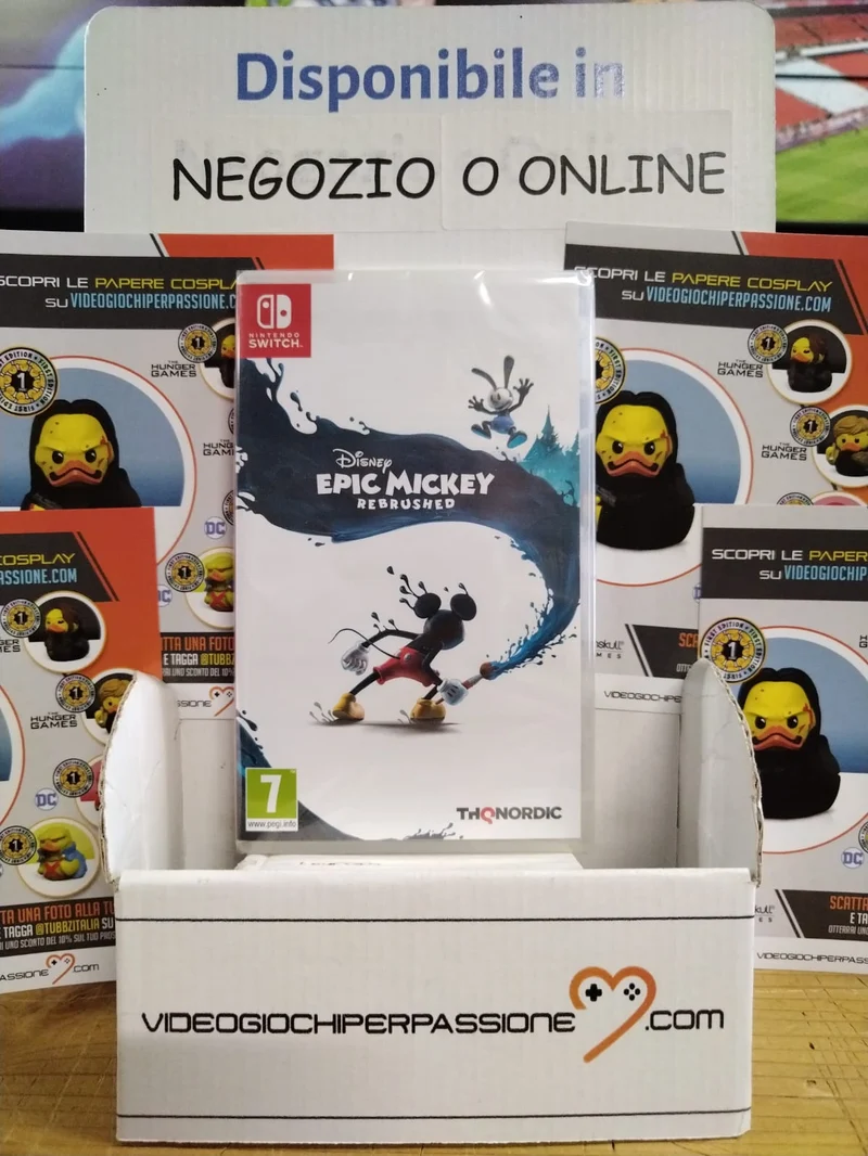 Disney Epic Mickey: Rebrushed Nintendo Switch Edizione Europea