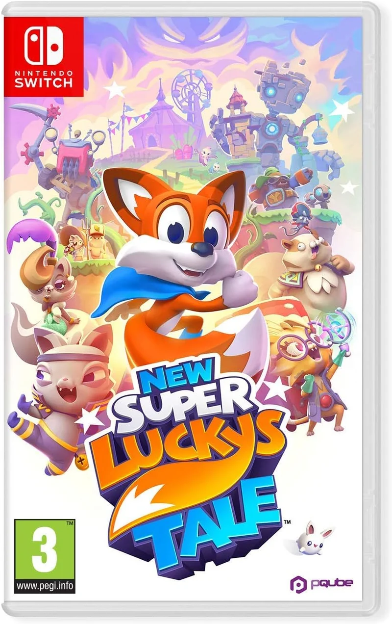 New Super Lucky's Tale Nintendo Switch Edizione Europea - PQube - Edizione con Scheda