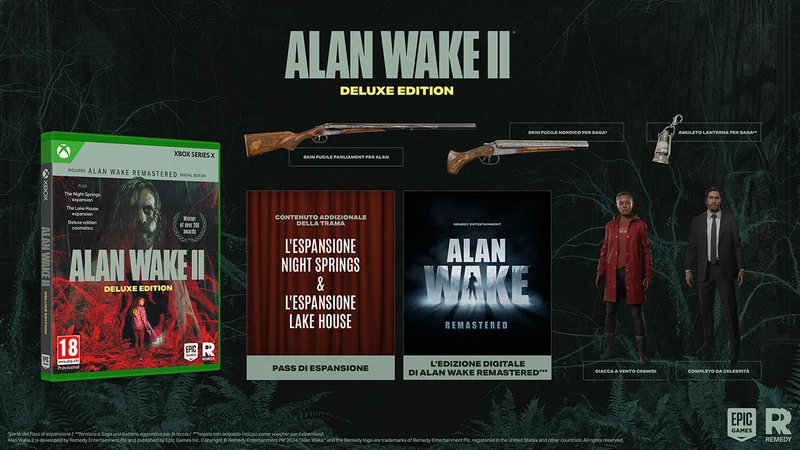 Alan Wake II Deluxe Edition Xbox Serie X