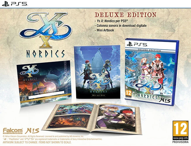 Ys X: Nordics Deluxe Edition Playstation 5