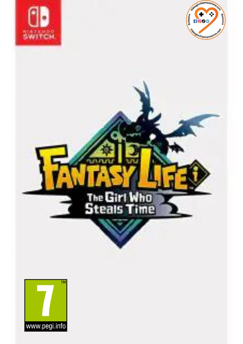 FANTASY LIFE i: La ragazza che ruba il tempo Nintendo Switch Edizione Italiana [PREORDINE]