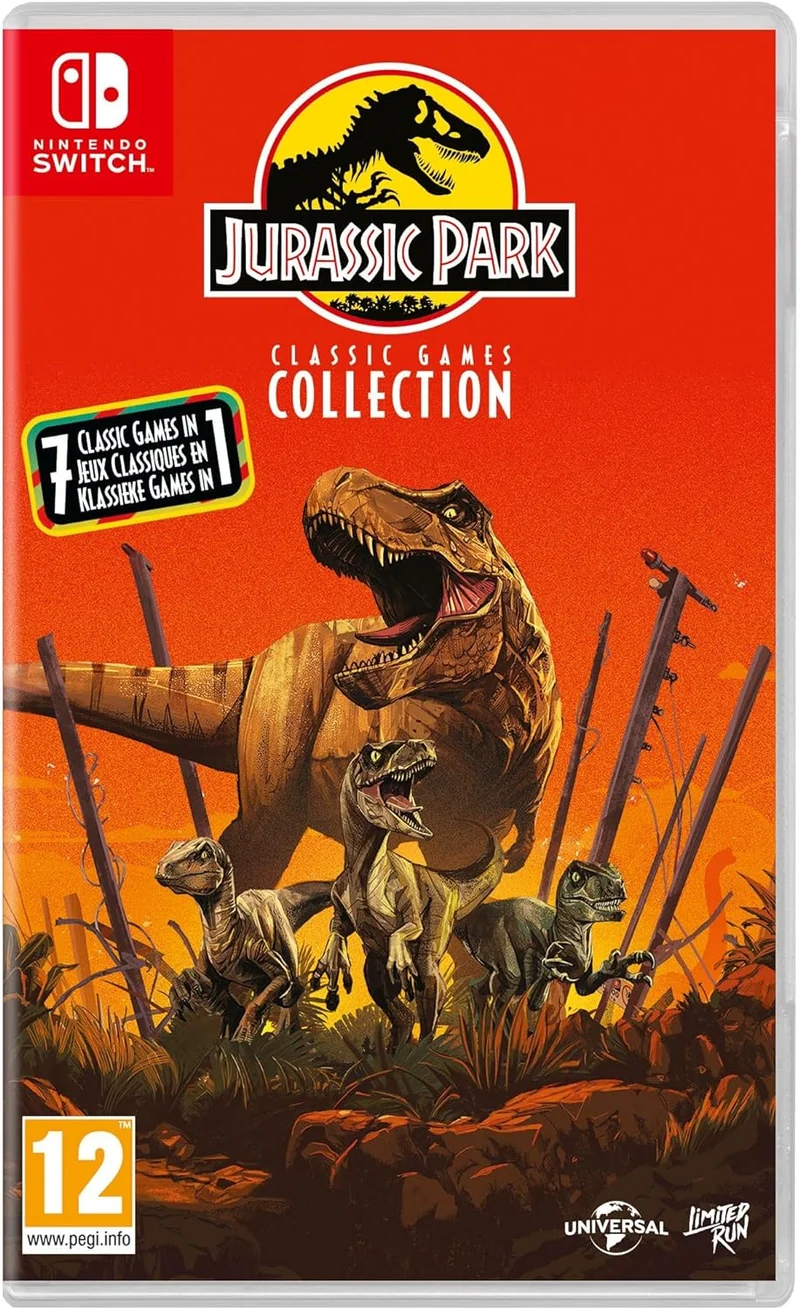 Jurassic Park: Classic Games Collection Nintendo Switch Edizione Europea #LRG