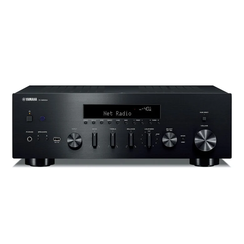 Yamaha R-N600A Sintoamplificatore di rete MusicCast con radio DAB/DAB+ ricevitore AV 80 W Nero
