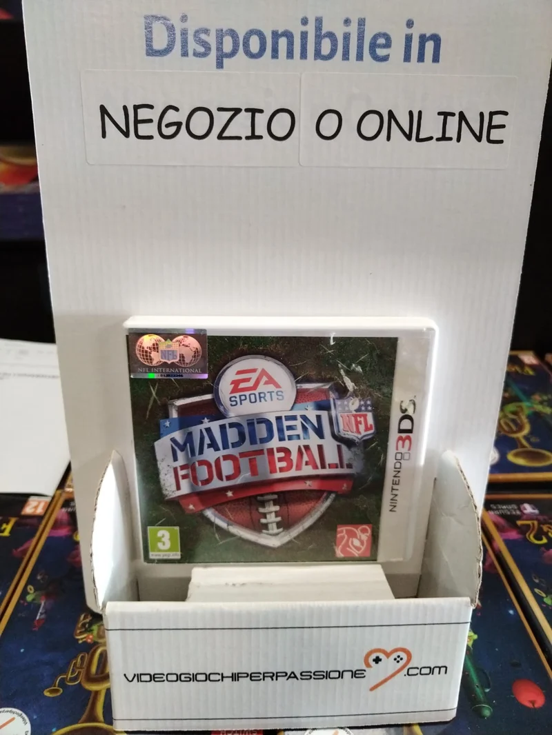 Madden NFL Football · Nintendo 3DS versione inglese (usato garantito)