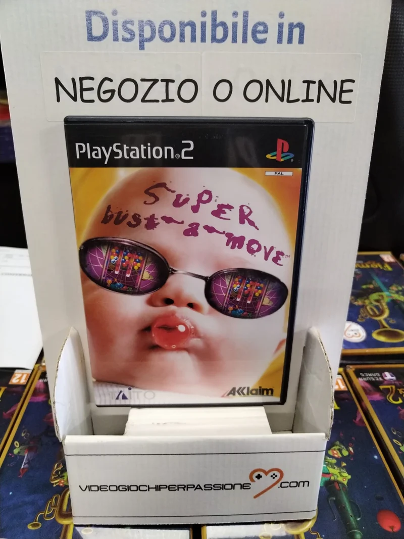 SUPER BUST-A-MOVE PLAYSTATION 2 versione ita. (usato garantito)