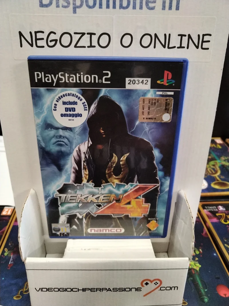 TEKKEN 4 PLAYSTATION 2 versione italiana (usato garantito)