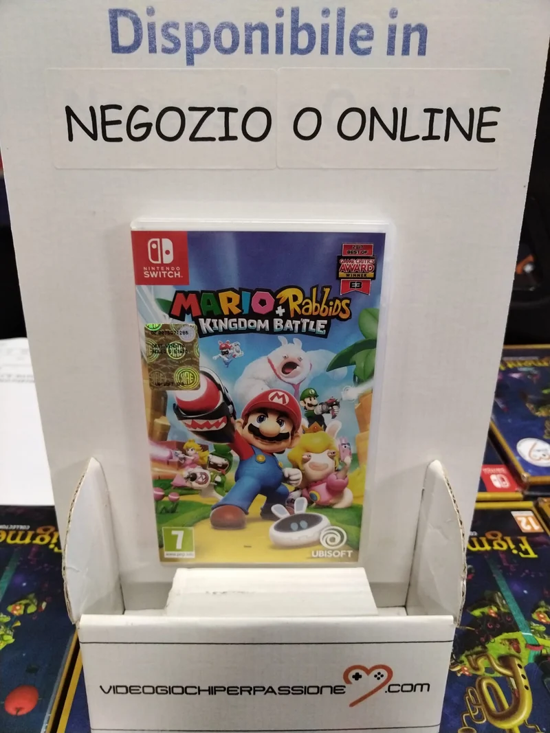 Mario + Rabbids Kingdom Battle - Nintendo Switch (versione italiana)(usato)(garantito)