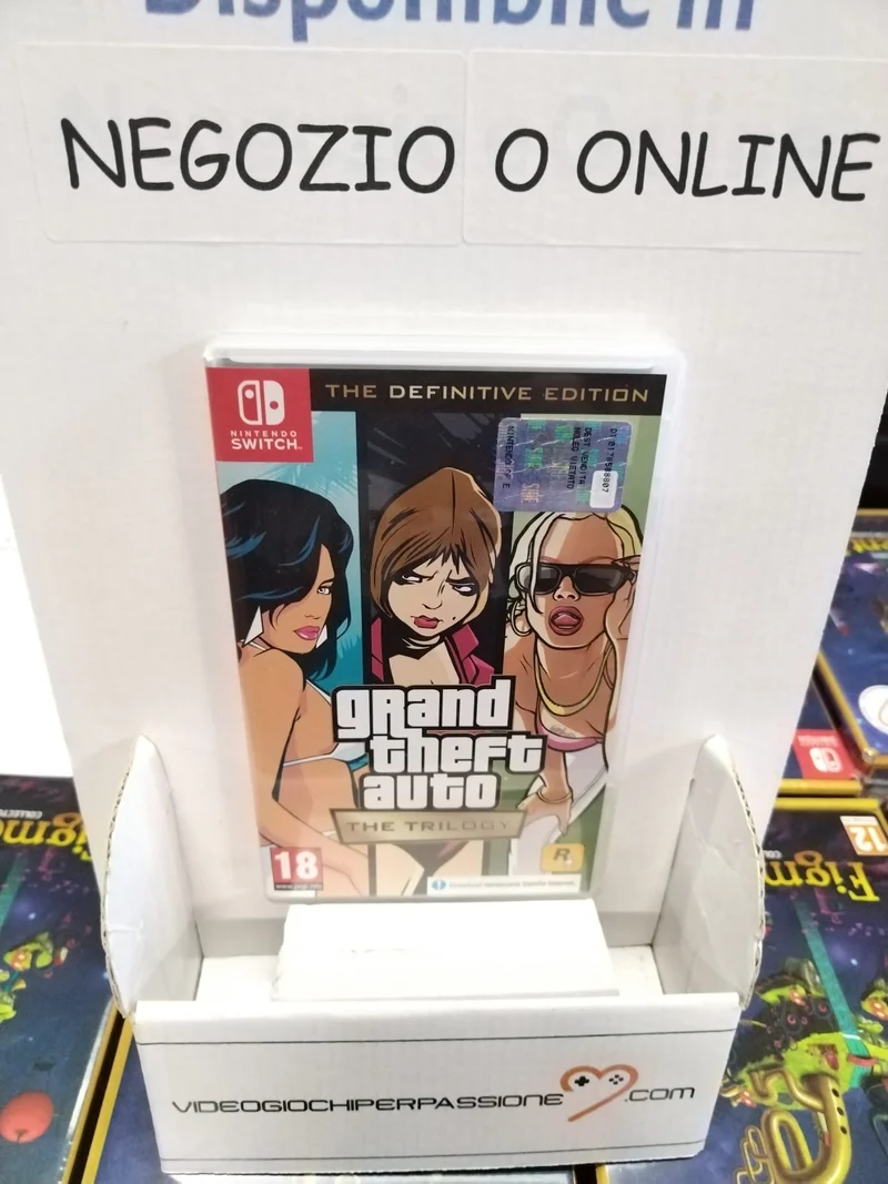 GTA Grand Theft Auto : The Trilogy - Definitive Edition Nintendo Switch (ita)(usato garantito)