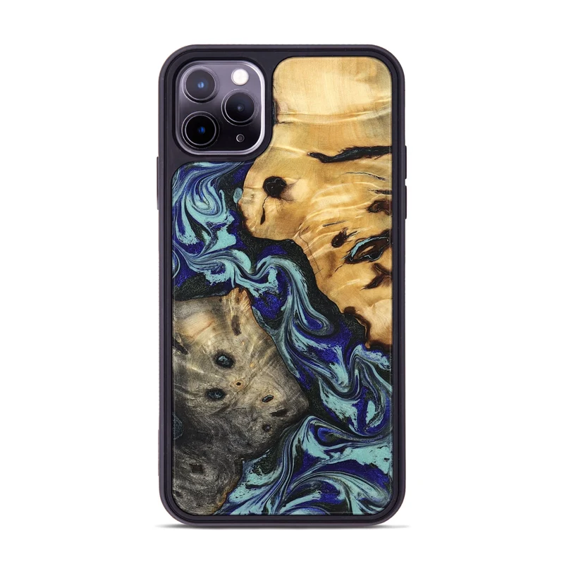iPhone 11 Pro Max Wood Phone Case - Wilton (Green, 829980)