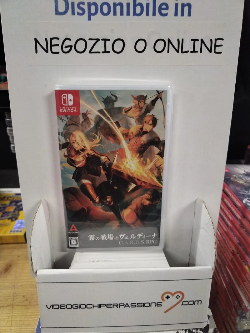 C.A.R.D.S. RPG: The Misty Battlefield Nintendo Switch +ARTBOOK (ver. asiatica)MULTILINGUA - CON ITALIANO