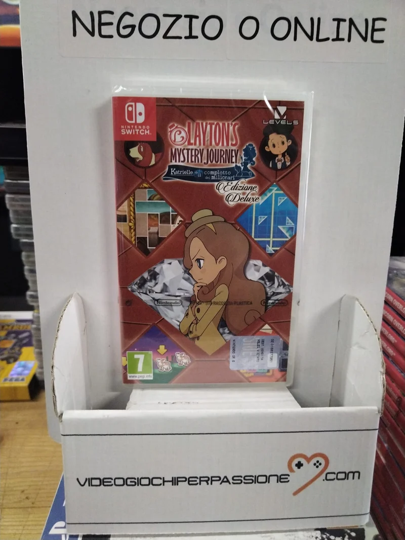 Layton's Mystery Journey: Katrielle e il Complotto dei Milionari -Edizione Deluxe- Nintendo Switch (ver. ita.)